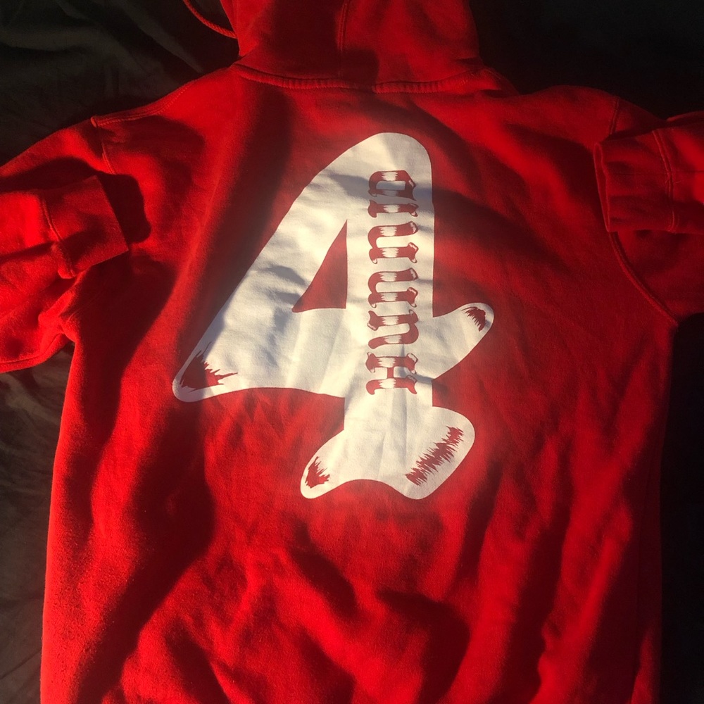 4hunnid worldwide hoodie
